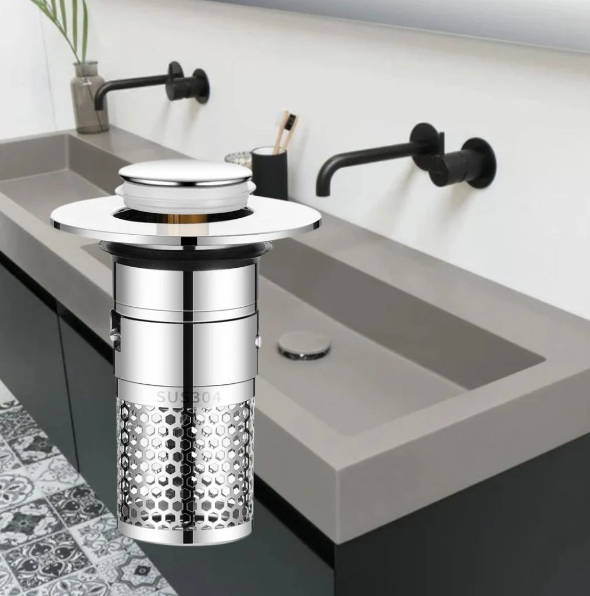 Effektiv Pop-up Avloppsplugg för Fritt Vattenflöde