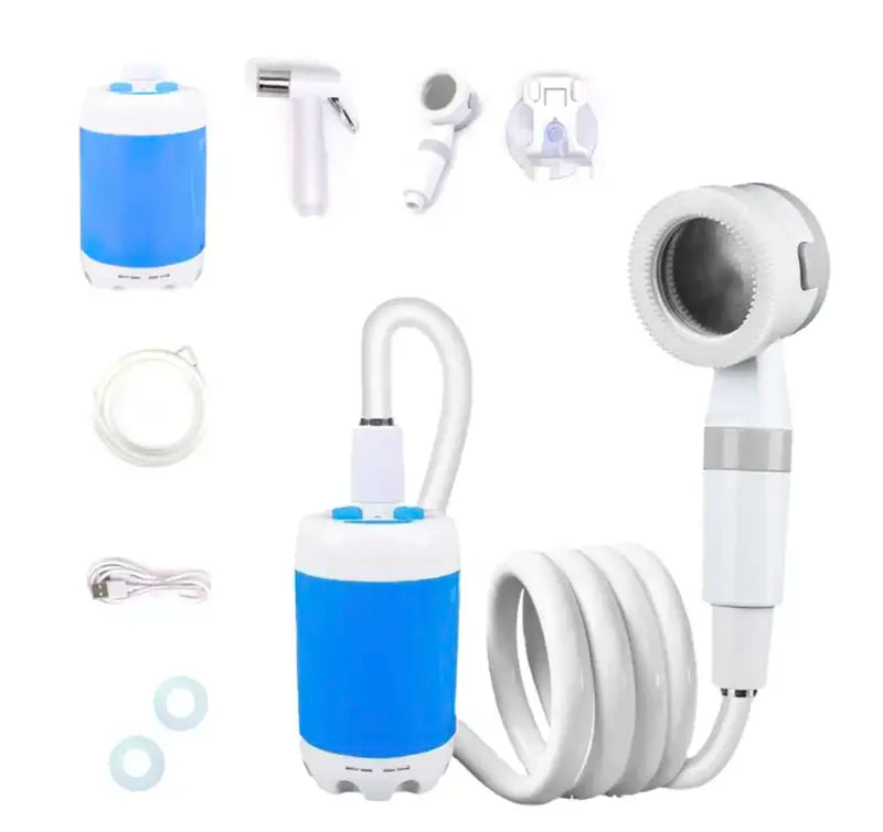 Pompa d'Acqua Portatile: Kit con Tubo e Ugelli