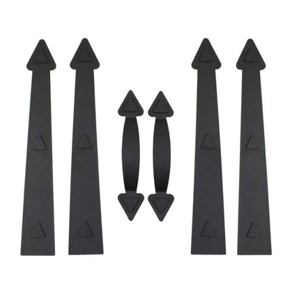Premium dekorativ magnetisk garagedörrbeslagssats