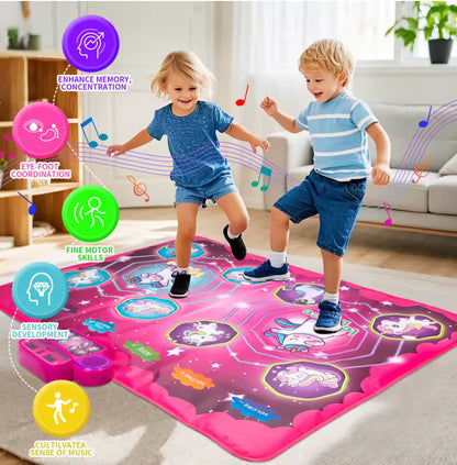 Elektronische Dansmat voor Kinderen – Met Bluetooth & 9 Niveaus Plezier! 🎶