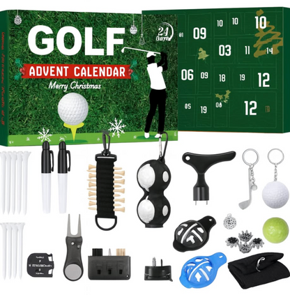 Perfektes Weihnachtsgeschenk für Golfer: Hinter jedem Türchen verbirgt sich eine neue Überraschung auf dem Platz ⛳