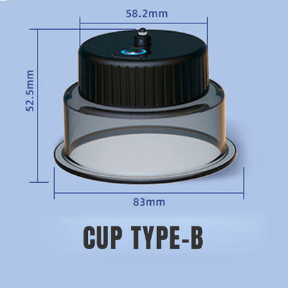 Extra Cups for Fitdash Dynamic Multi-Cupping Device