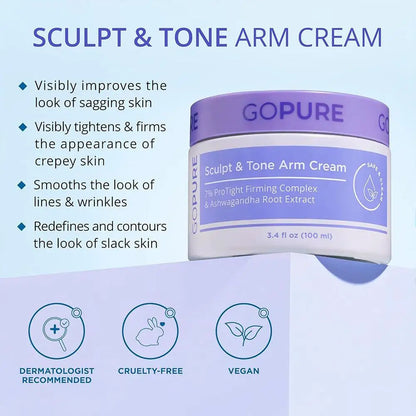 Purple Arm Sculpt Cream
