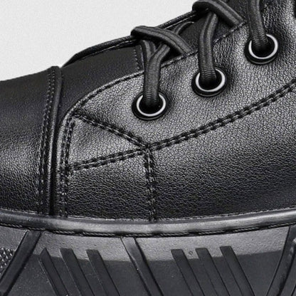 Zanedo® Black Leather Boots
